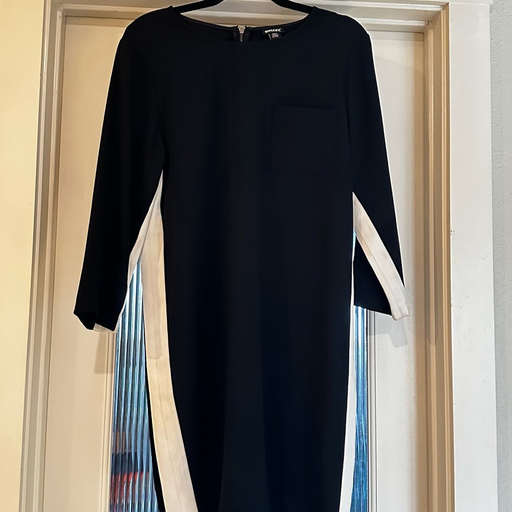 DKNY Black and White Women's Dress